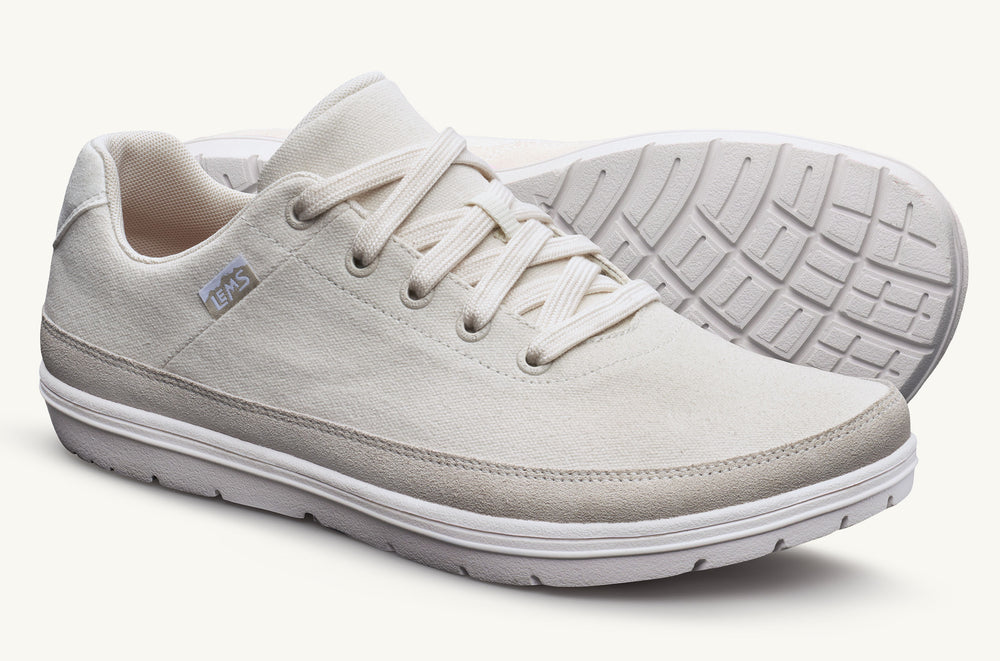 Women's Canvas & Wool Sneaker - Vanilla