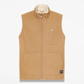 Men's Fleece-Lined Twill Vest
