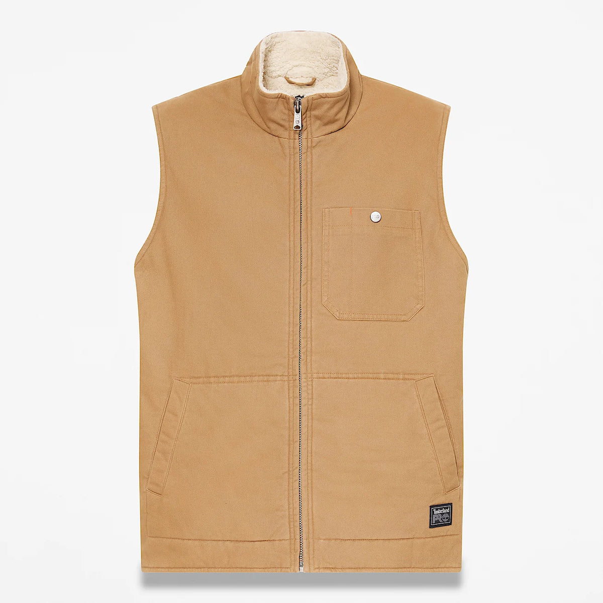 Men's Fleece-Lined Twill Vest
