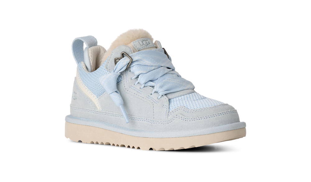 Kids' Suede Mesh Sneaker - Dusted Iris