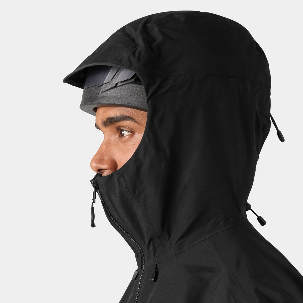 Men's 3-Layer Waterproof Shell Jacket - Blue