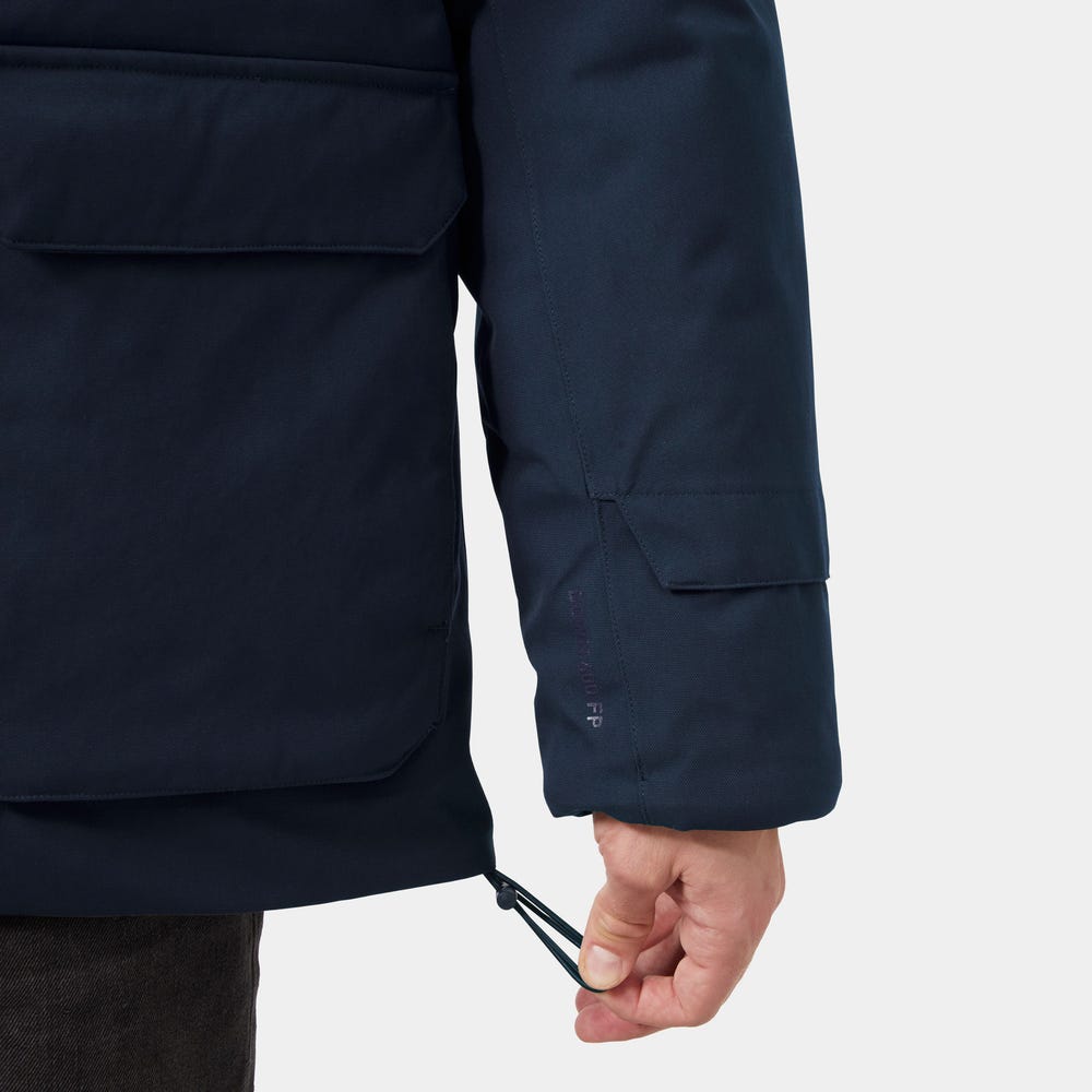 Men's Waterproof Down Parka - Pebble