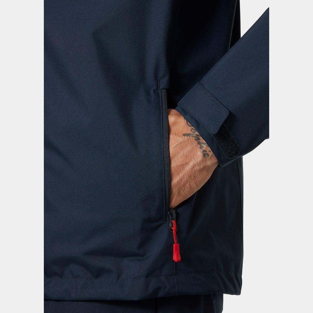 Men's Fleece-Lined Sailing Jacket - White