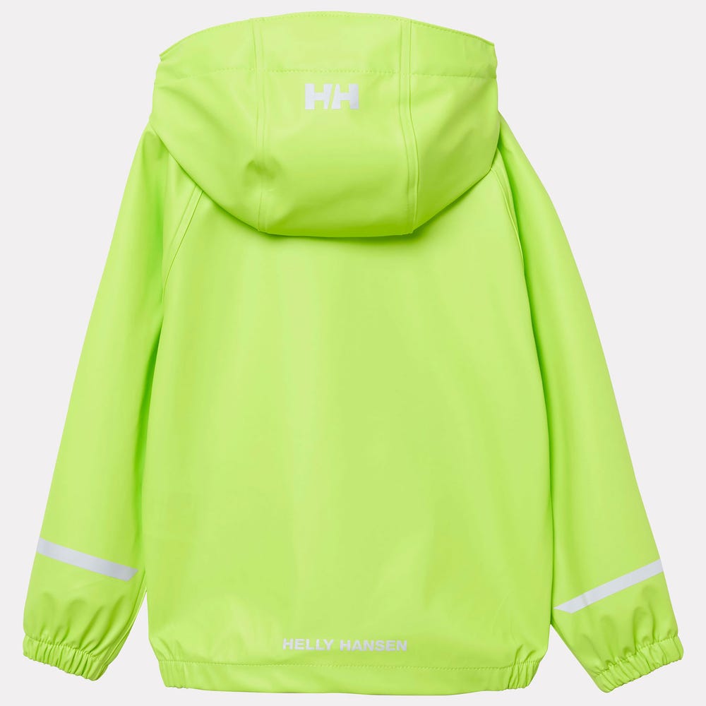 Kids' Waterproof Jacket And Bib Rain Set - Yellow