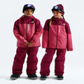 Kids' 3-in-1 Jacket - Burgundy Clay