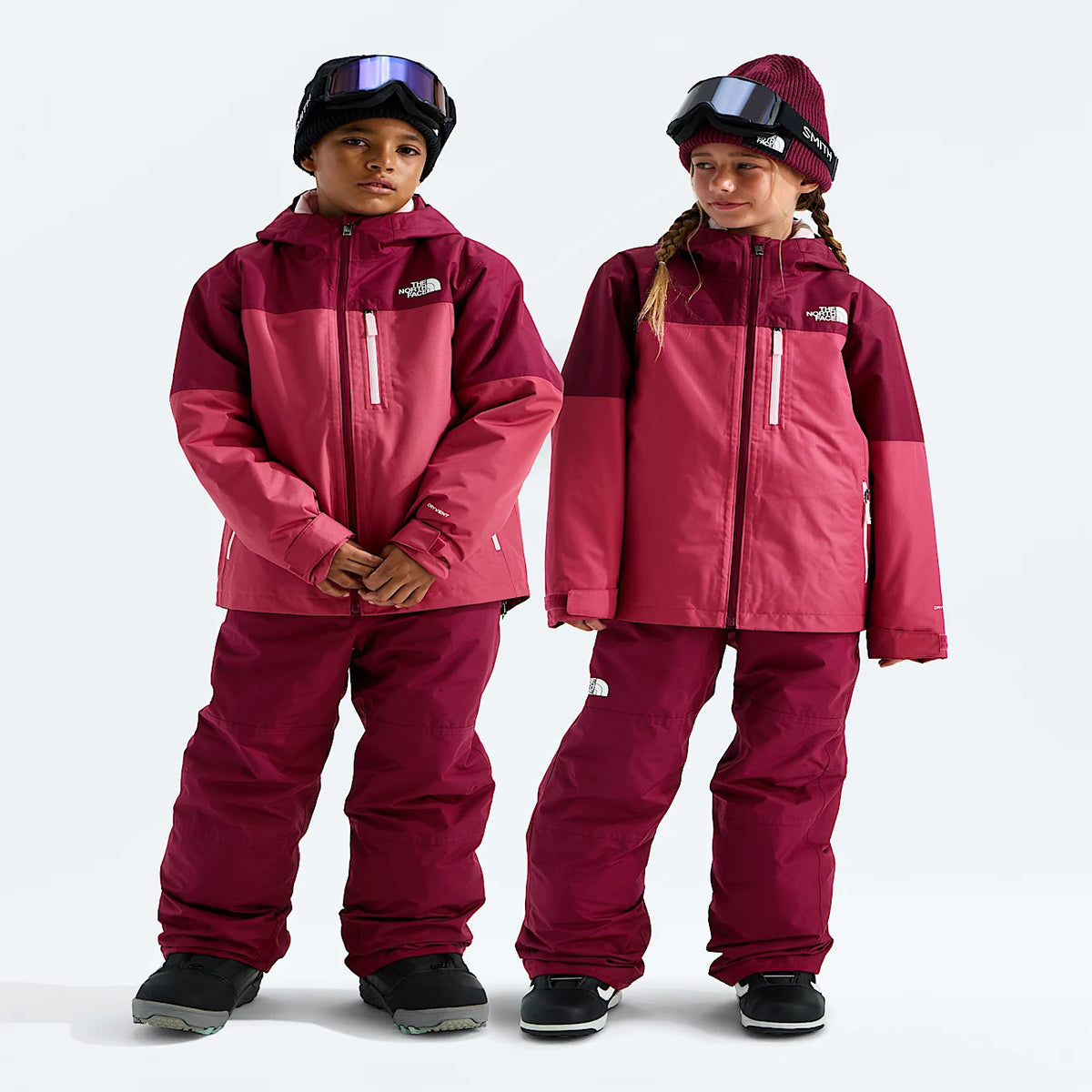 Kids' 3-in-1 Jacket - Burgundy Clay
