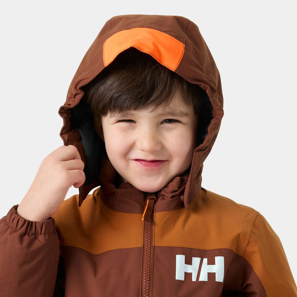 Kids' Waterproof Insulated Ski Jacket - Green