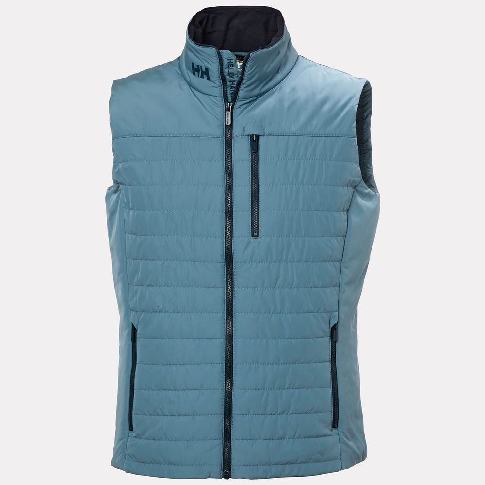 Men's Insulated Sailing Vest - White