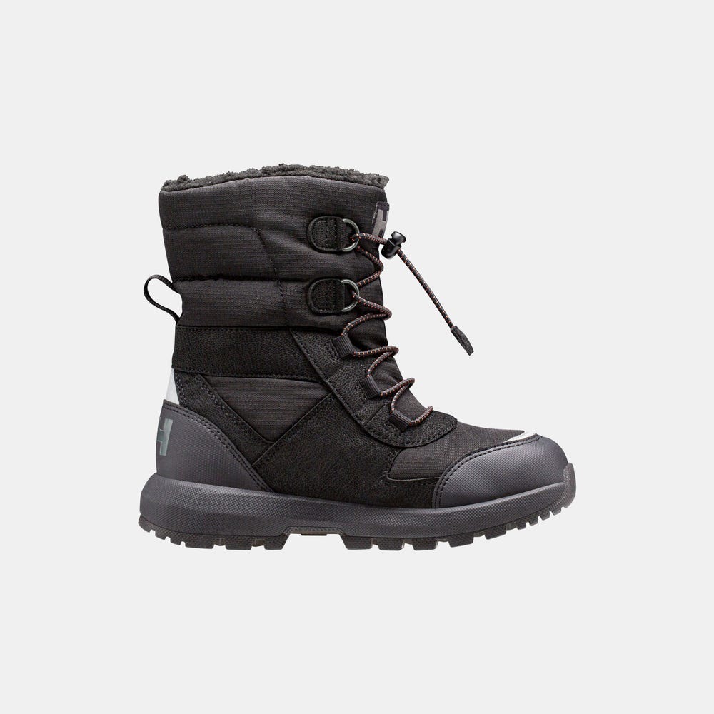 Kids' Insulated Winter Boots - Black
