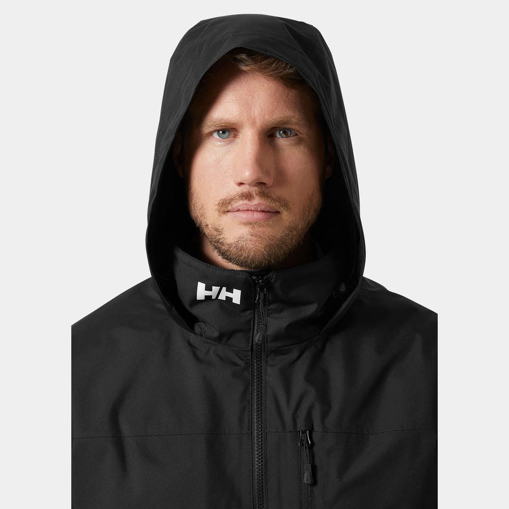 Men's Hooded Insulated Sailing Jacket - Navy