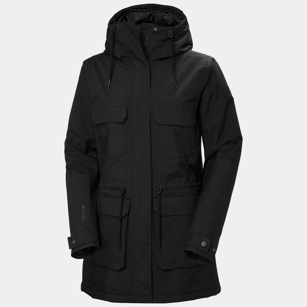 Women's Waterproof Insulated Parka - Black