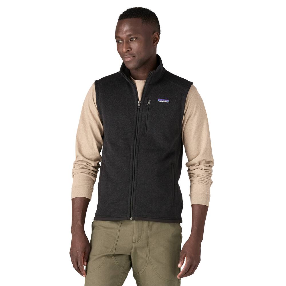 Men's Full-Zip Knit Fleece Vest - Navy