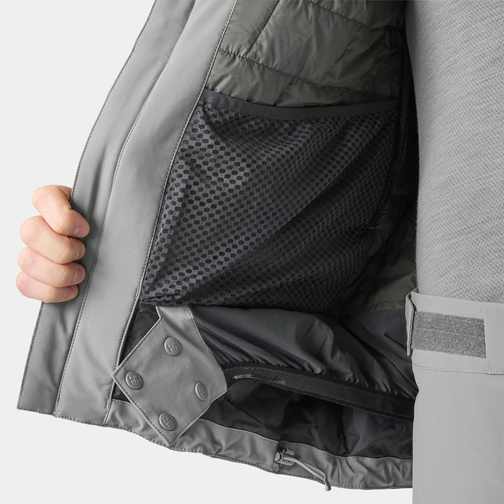 Men's Insulated Ski Jacket - Dark Blue