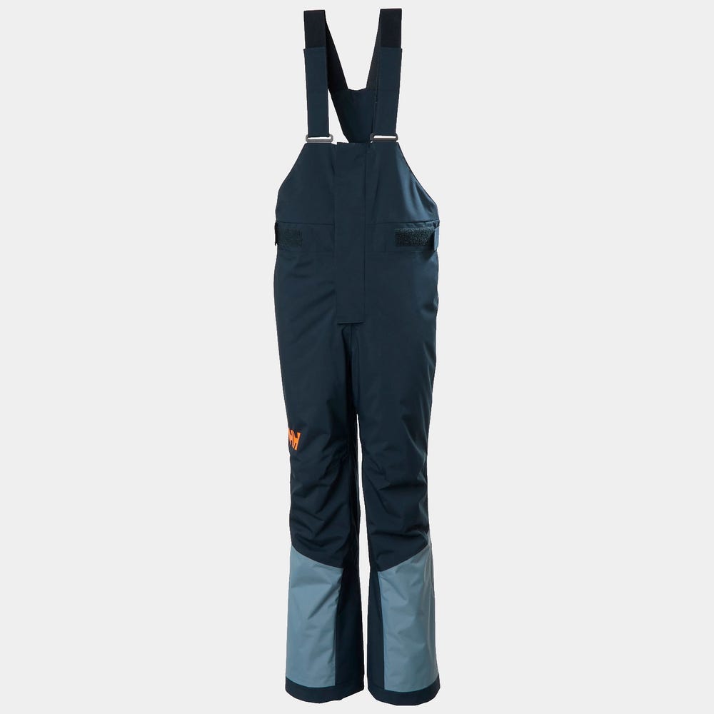 Juniors' Insulated Ski Bib Pants - Black