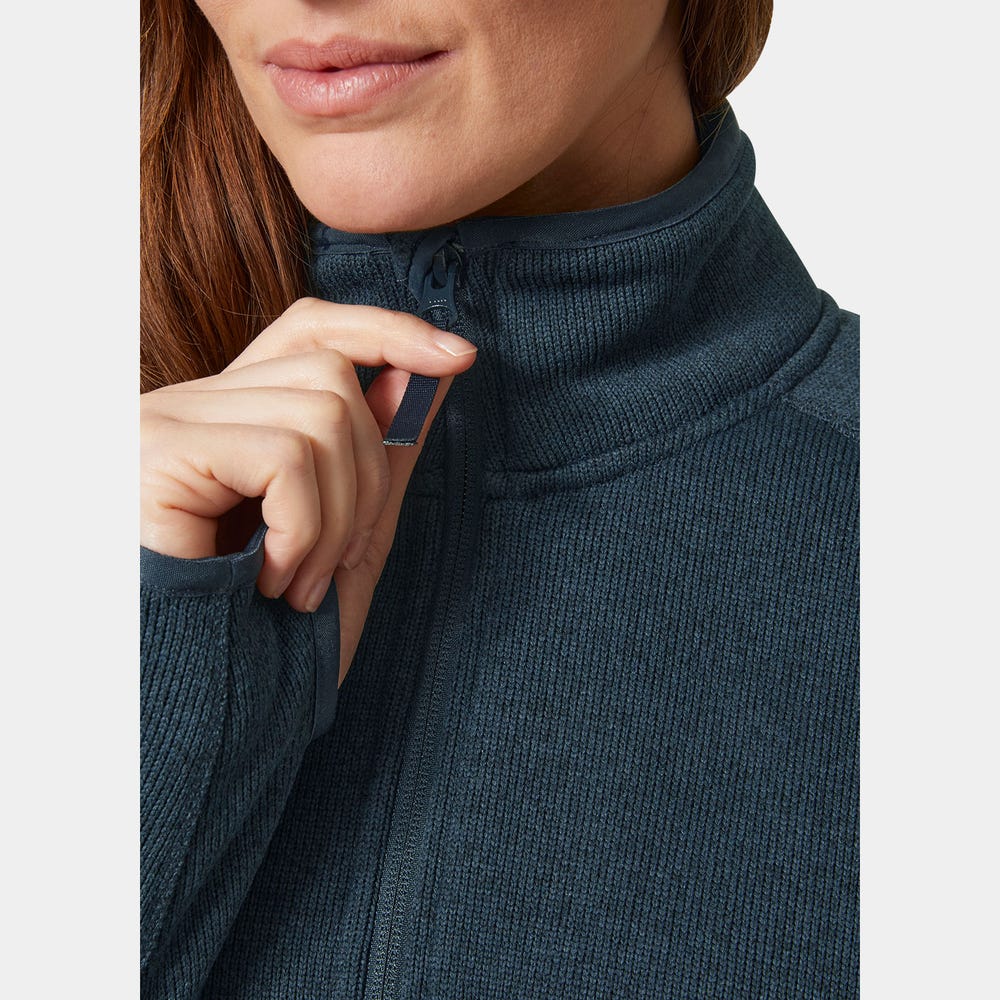 Women's Recycled Fleece Jacket - Gray