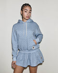 Women's Floral French Terry Pullover Hoodie