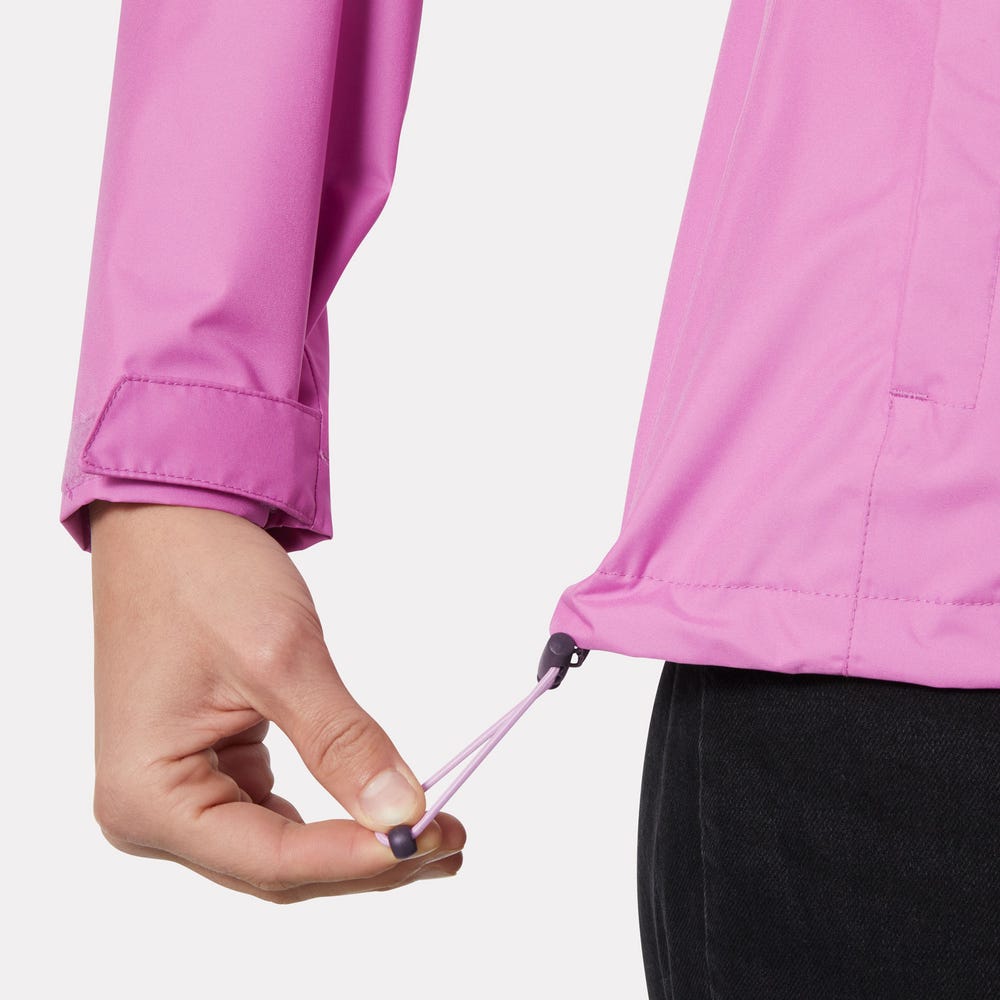 Women's Waterproof Rain Jacket - Hot Pink