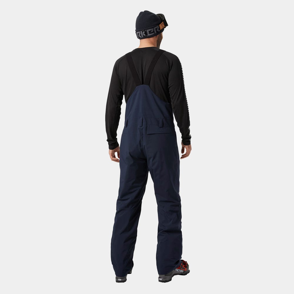 Men's Insulated Ski Bib Pants - Green