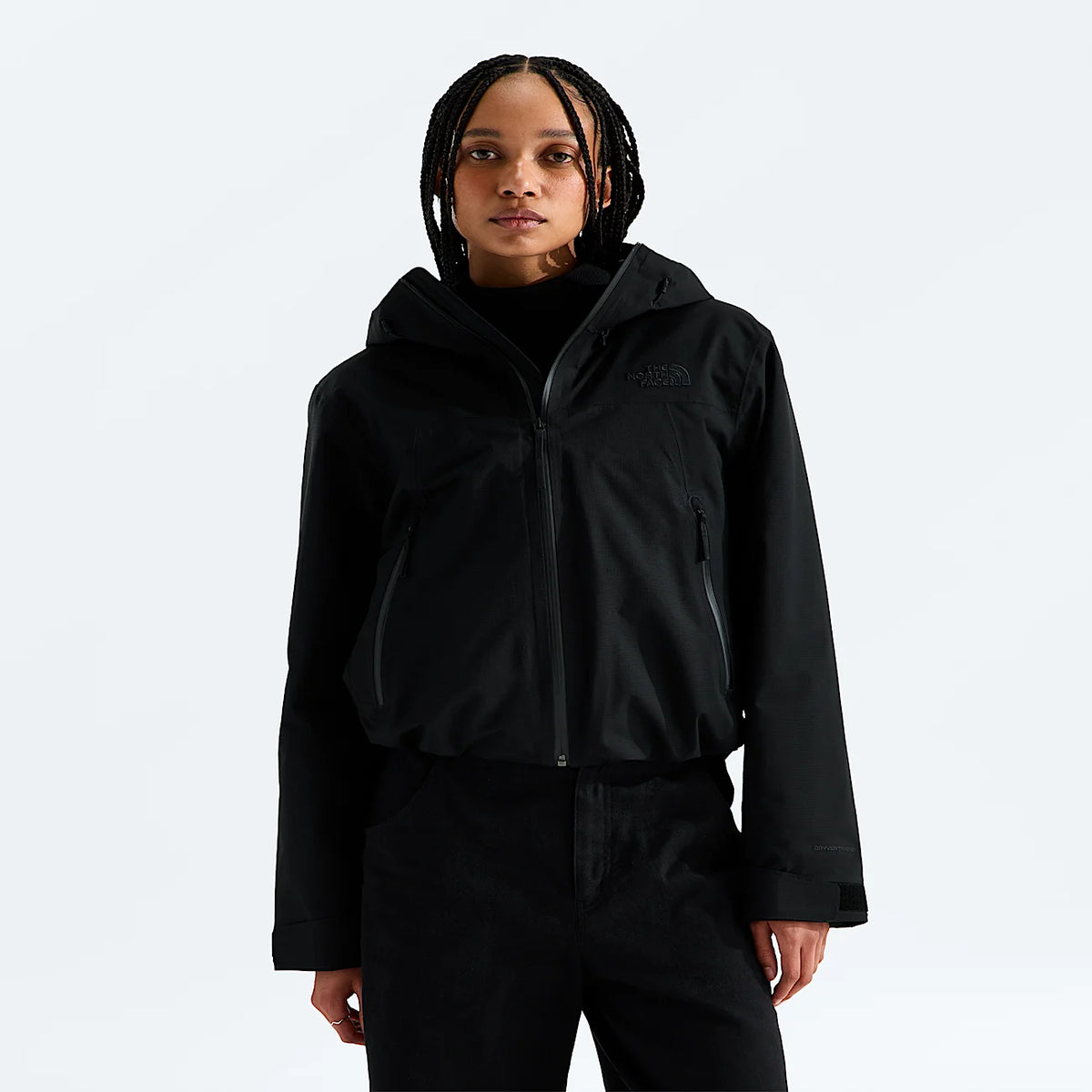 Women's Lightweight Hooded Jacket - Black