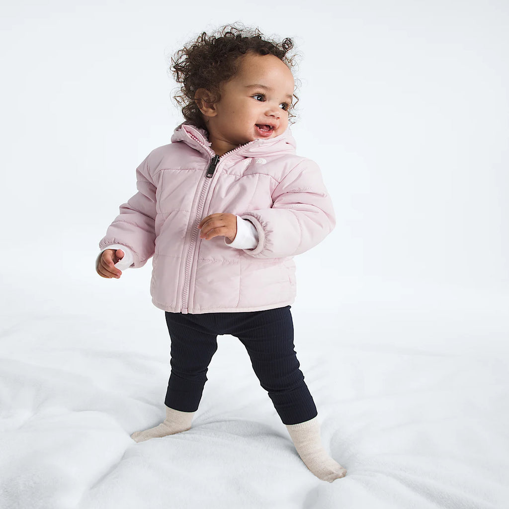 Baby Girls' Reversible Hooded Jacket - Pink