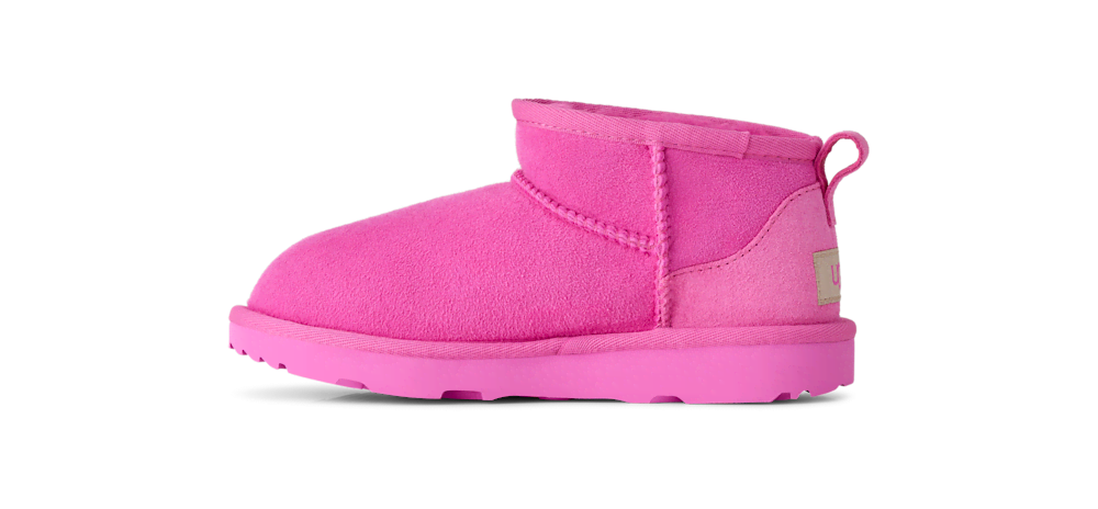 Kids' Low Shaft Sheepskin Boot - Black