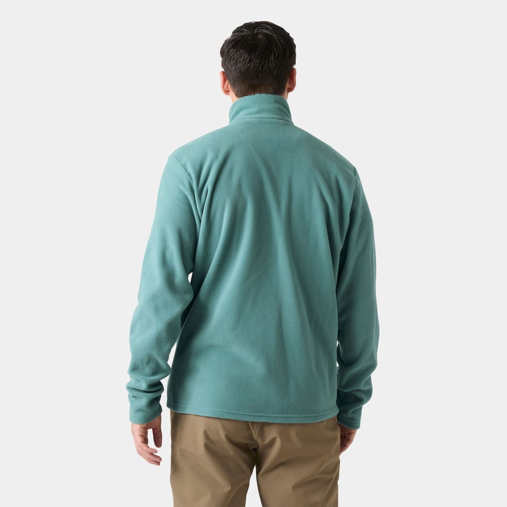Men's Lightweight Microfleece Jacket - Green