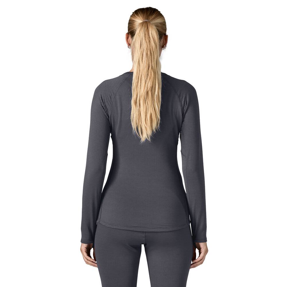 Women's Thermal Grid Base Layer Crewneck - Berry