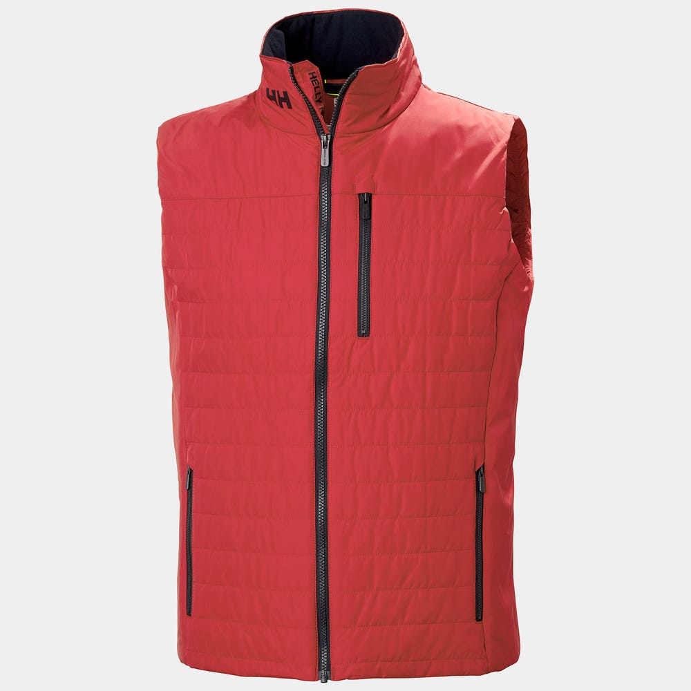Men's Insulated Sailing Vest - White