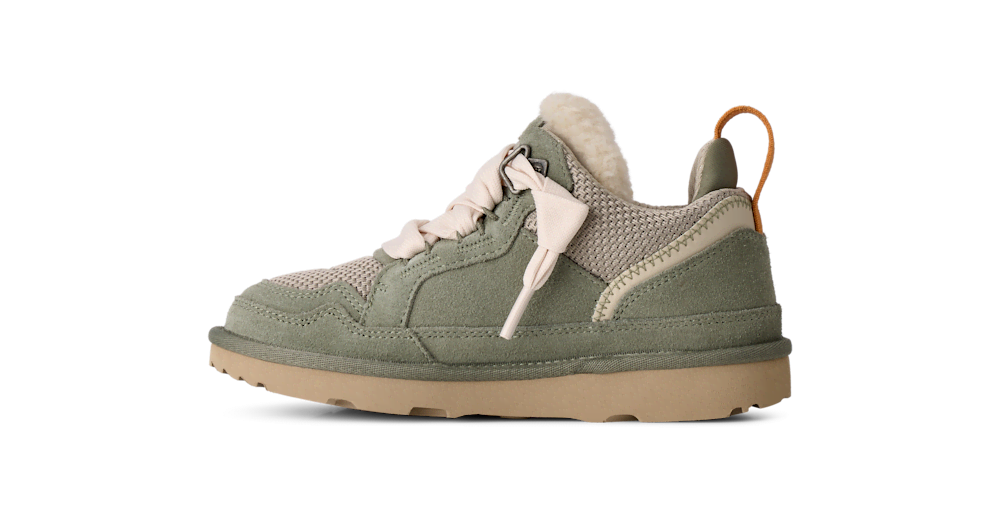 Kids' Suede Mesh Sneaker - Dusted Iris