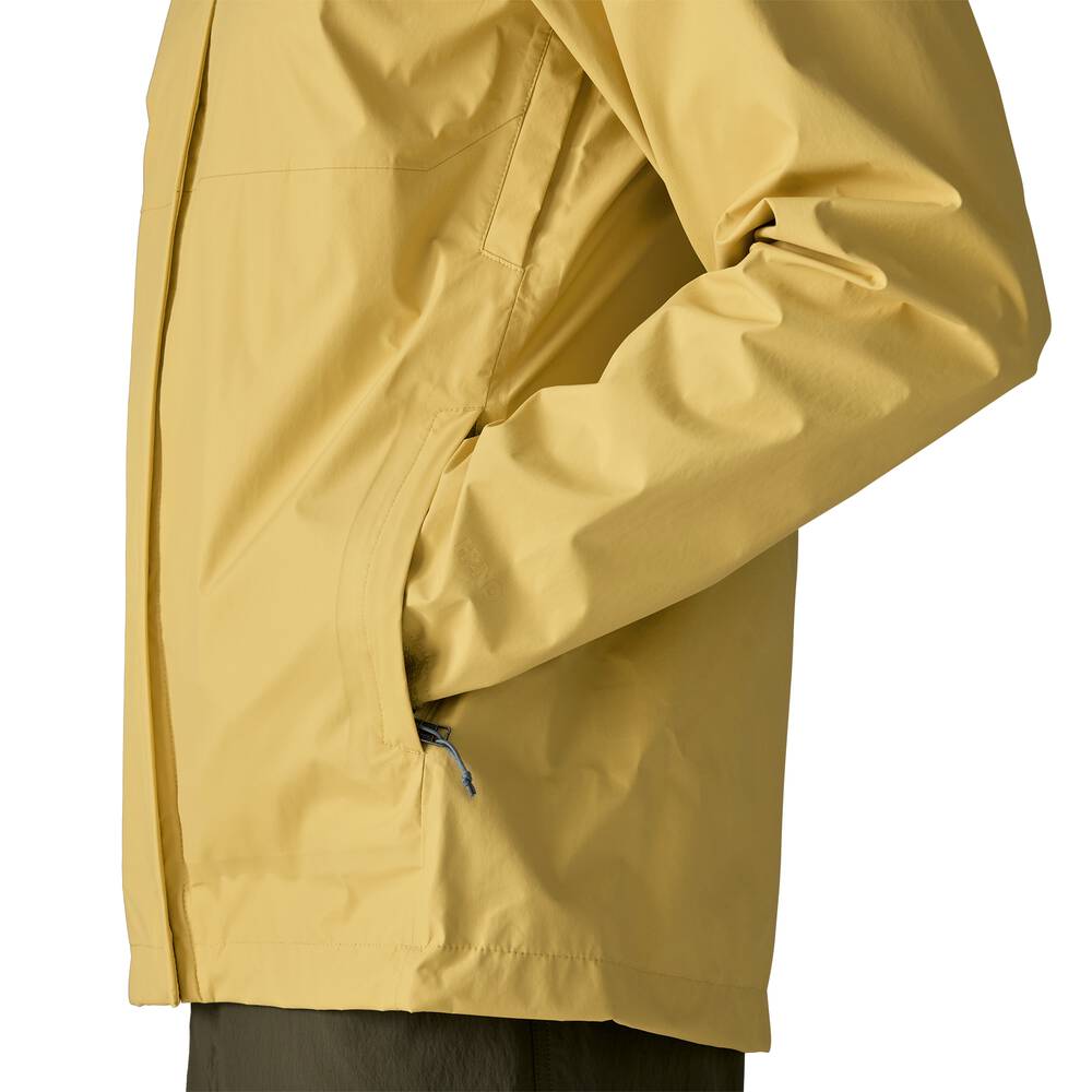 Men's 3-Layer Waterproof Rain Jacket - Gray