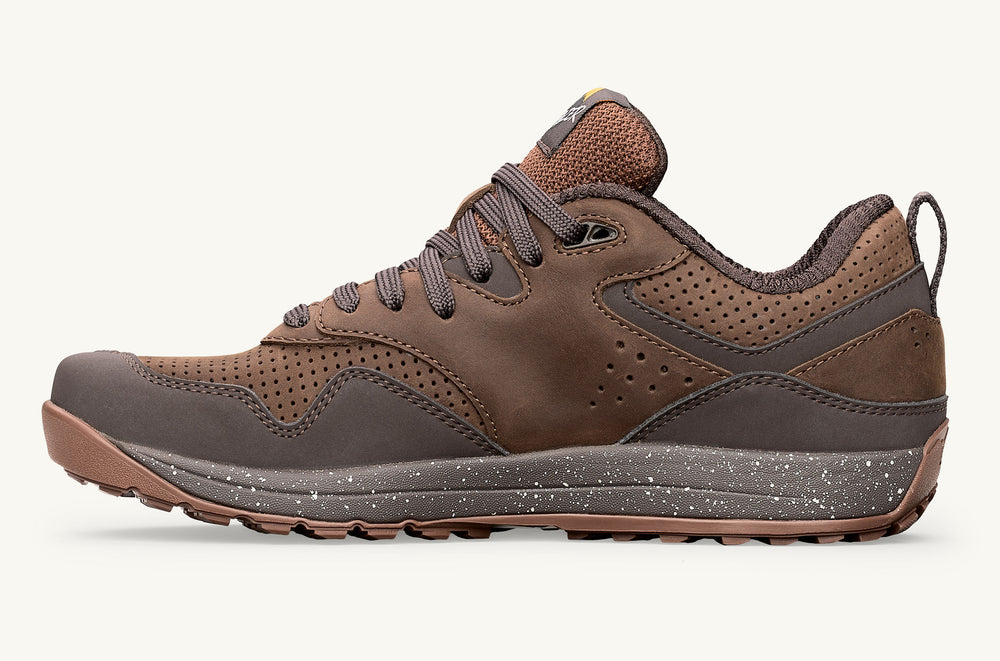Men's Leather Trail Sneaker - Bark