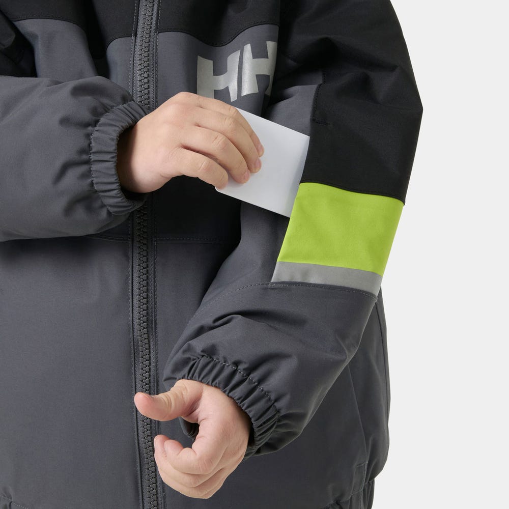 Kids' Waterproof Insulated Ski Jacket - Green