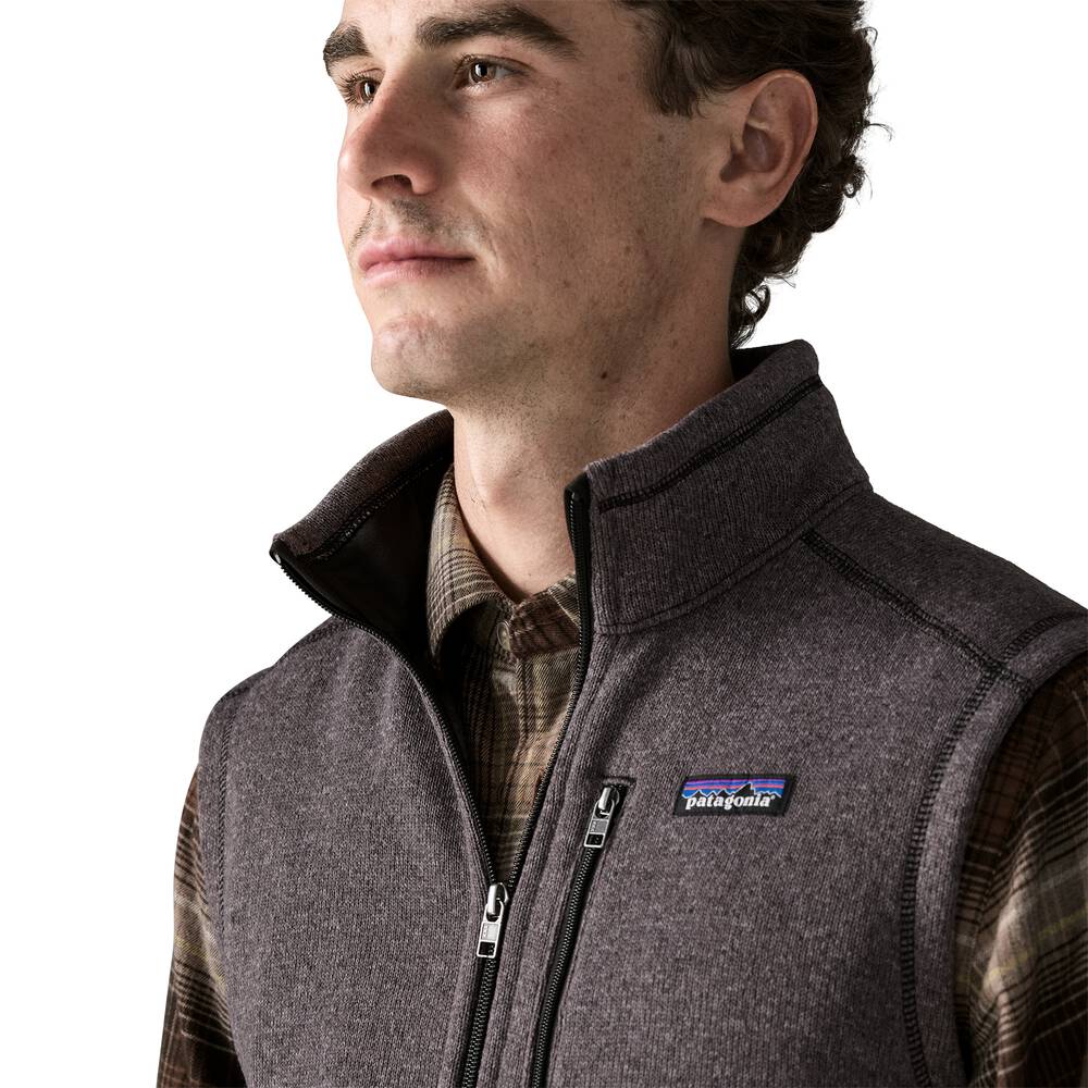 Men's Full-Zip Knit Fleece Vest - Navy