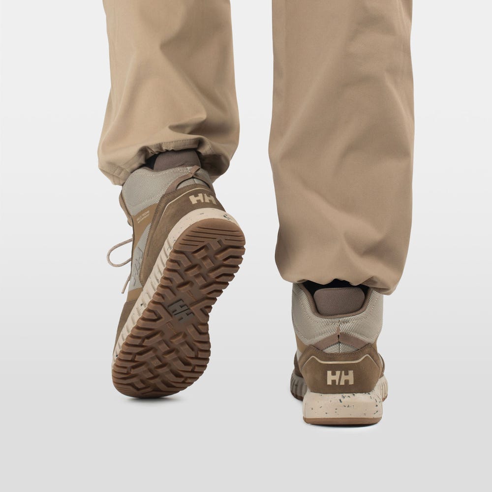 Men's Waterproof Suede Hiking Boots - Brown