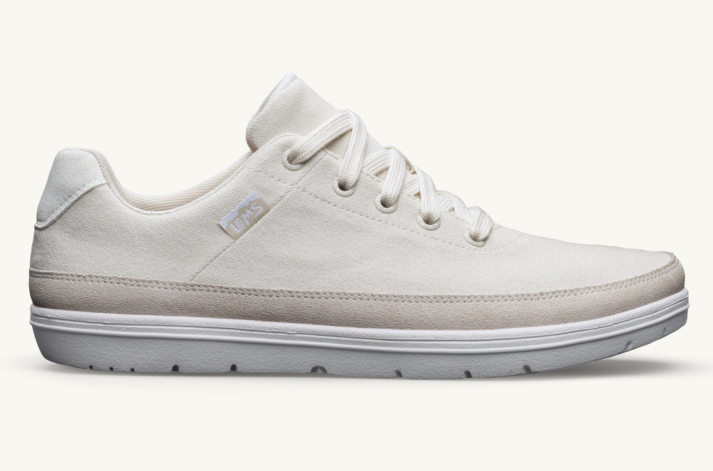 Women's Canvas & Wool Sneaker - Vanilla
