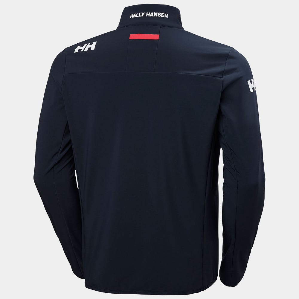 Men's Fleece-Lined Softshell Jacket - Ebony
