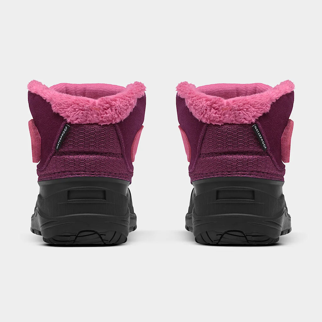 Toddler Winter Boots - Berry and Black