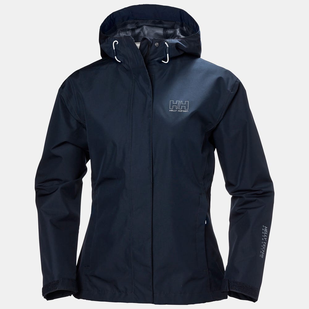 Women's Waterproof Rain Jacket - Hot Pink