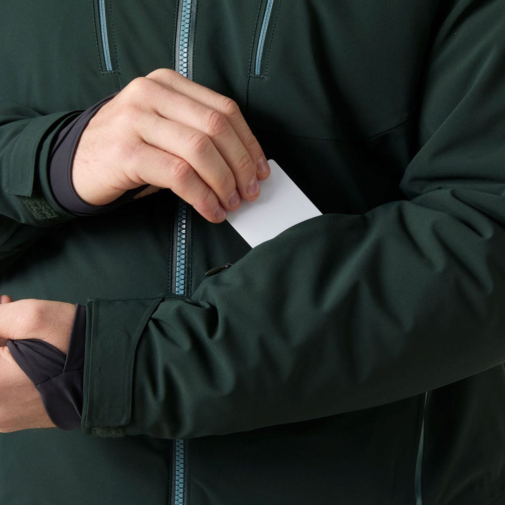 Men's Insulated Ski Jacket - Green