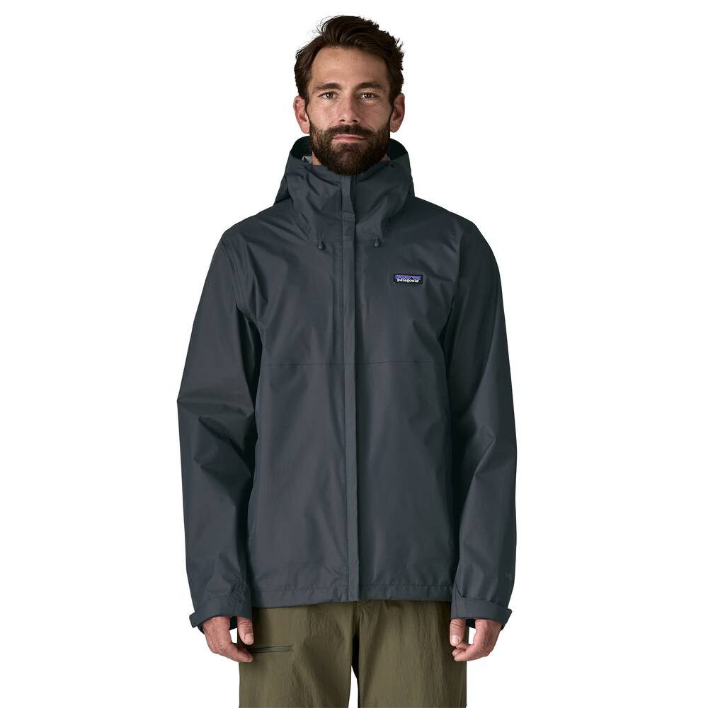 Men's 3-Layer Waterproof Rain Jacket - Gray