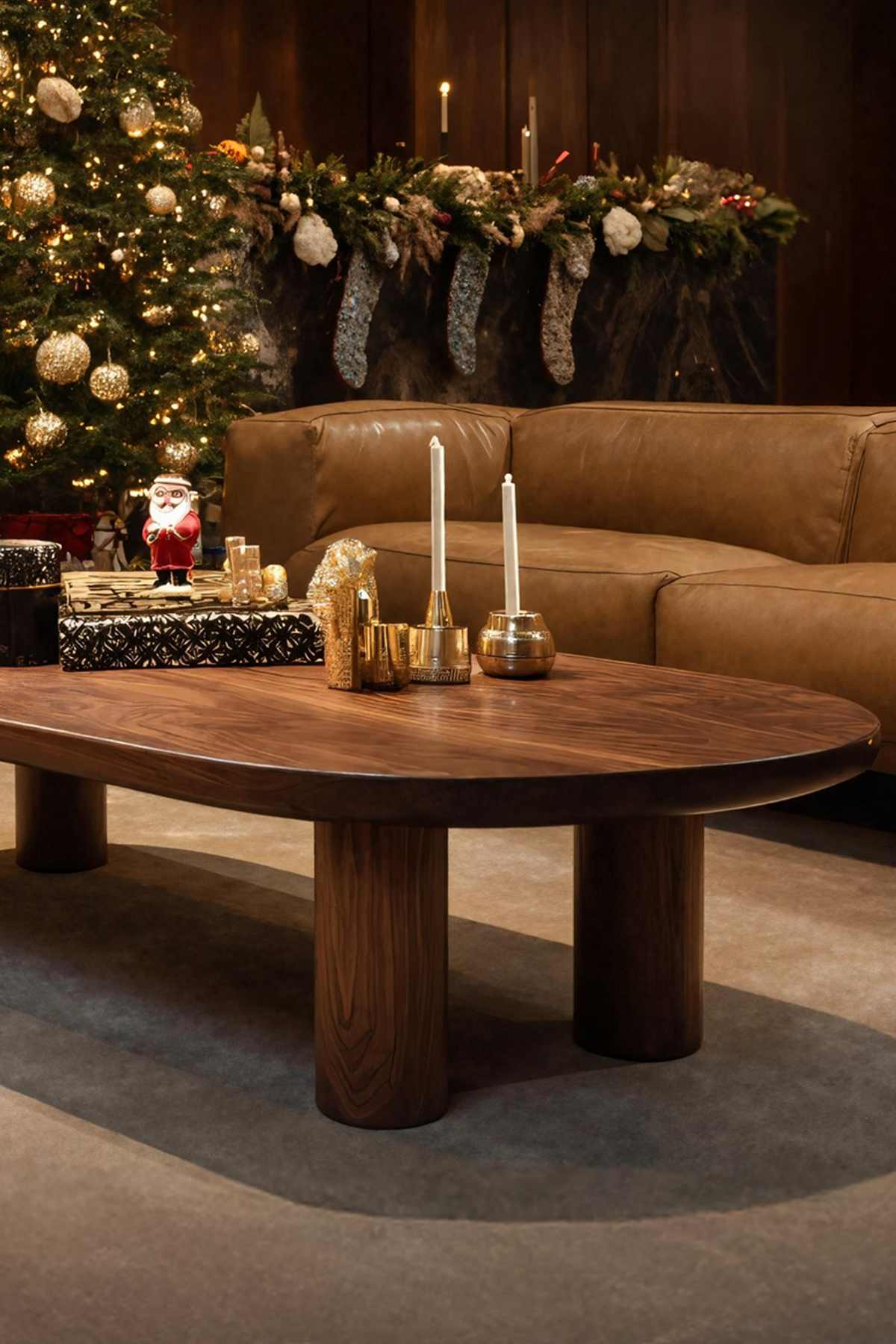 Handcrafted Live Edge Coffee Table