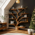 Rustic Christmas Tree Shelf